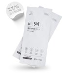 제이엘티 KF94 3D 대형 마스크 화이트 블랙 50매 : 코리아 필터시스템
