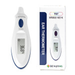 녹십자 귀 고막 접촉식 전자 적외선 체온계 약국 아기 신생아 열 발열 체크기 기계 TS7 : 수쌤네가게