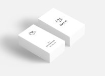 꾸러기야옹이 세로디자인 애견 고양이미용실 반려동물 동물병원 명함 : 디자인 밥