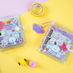 BT21 마이 리틀버디 3공 포켓 다이어리 포토카드 홀더 포토카드앨범 : 러브메이즈