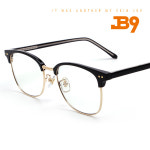 블랙라벨 그대로착용 JB9 Tor tap 블루라이트차단 uv 자외선차단 안경테 하금테 뿔테 메탈테 안경 코패드키트 : 제이비나인
