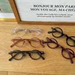 진저아이웨어 문볼드 동그리안경 작은안경테 원형뿔테 김구안경 : 더뷰안경