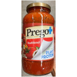 (미국직배) 1+1 Prego 프레고 트레디셔널 식물성 단백질 토마토소스 파스타소스 680g Traditional Plant Protein 24oz : 퀵솔루션