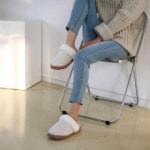 PSZ771015통굽단화 방한 방한화 로퍼 여자구두 컴포트화 정장 : 지후몰