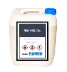 황산반토 7% 18L 황산알루미늄 폐수처리약품 PH조절제 응집제 폐수장 : 진성케미칼주식회사
