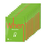 WHEN Make Up 바이오셀룰로오스마스크팩 12매입 : 에이엔더블유