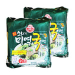 오뚜기 라면 한끼든든 쇠고기 미역국라면 115g 4입 2개 : 더진스토어