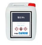 황산 9% 황산9% PH조절제 알칼리중화제 비유독물 : 진성케미칼주식회사