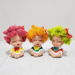 조플라워 공기정화식물 못난이인형 스칸디아모스 DIY세트 초등학교 유치원 만들기 재료 : 조 플라워