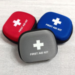 와이드 응급 구급 파우치 여행용 휴대용 캠핑 가정용 : 해피하트