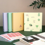 코니테일 너를기다리는맘 초음파앨범 주수스티커 수유일지 태교일기 선물 뱀띠 01 아이보리 : 코니테일