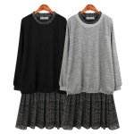 허밍퍼플 여성용 2772-앤마리 쉬폰 원피스 빅사이즈 간절기 안감 고퀄리티 품질 좋은 예쁜 미시 마담 중년 여자 옷 여성의류 : 허밍퍼플