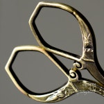 [다도 다구 소품] 예향원 다도용 레트로 금각 은각 커팅 가위 E-9347 : 예향원