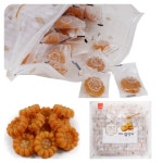 삼립미니꿀약과 1kg 2개 회사 사무실 경로당 학교 카페 간식 후식 대용량 과자 개별포장 : 다올점빵