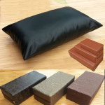 단단한베개 국산 마사지샵 사우나 모텔 찜질방 사각 스펀지 레자 베개 : 미니아울렛