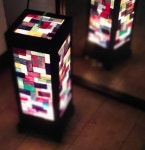 집콕놀이 DIY 한지공예  조각보  사각등 조명 만들기 재료 취미 키트/ 공예 체험 활동 : 한지꽃이 피었습니다.