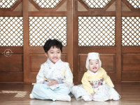 (돌남매/형제/자매 패키지) 부산돌사진 남매사진 주니어 호박나무스튜디오 : 호박나무스튜디오