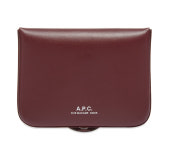 아페쎄 조쉬 카드 코인지갑 버건디 A.P.C Josh Coin Purse : 스토어아일랜드