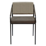 드로우체어 -그린+골드, 브라운- 업소용 철재 카페의자 디자인 인테리어 식당의자 : 보다 퍼니처