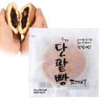 부드럽고 달콤한 국민간식 만나 수제 단팥빵 도라야끼 80g 20봉 : 피크닉가든
