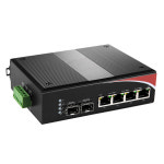 NEXT-POE1524GDT 기가 4포트 POE 산업용 스위칭허브 2SFP : 수빈인포텍