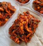 [오징어초무침500g] 전라도 집밥 반찬맛집 반찬배송 부모님 어르신반찬 술안주 : 광주반찬가게 그집반찬