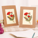 민화샵 어버이날 자수 카네이션 카드 만들기 diy 편지 : 오피스스쿨