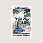 Galápagos A3 일러스트 Poster(포스터) : 샤이웍스