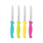 일본 카이 HOCHO 칼라 과도 칼날 갈이 125mm 손잡이 색상 랜덤 발송 업소용 가정용 과일칼 과도 식당 급식 관공서 뷔페 : 쉐프의연장