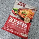 동원 면발의신 얼큰 칼국수 2인분 8봉 : 청화마트