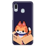 귀여운 고양이 캐릭터 케이스 화났냥, 갤럭시 와이드4 SM-A205S : DAYTODAY케이스