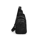 G5575 블루마운트 악어가죽패턴 슬링백 크로스 가방 : 조이티