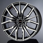 바조 LV 600 블랙크롬폴리쉬 5홀 19인치 휠 4P 가능 현대 기아 르노삼성 : 휠스톰