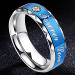 티타늄 스틸 남성 패션 반지 남자 메탈 검지 써지칼 : 원더지니스토어