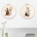 프랑스자수배우기 심심할때할만한것 집에서 취미 자수 키트 집콕 놀이 : 아울렛앳홈