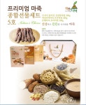 마죽종합선물세트 5호 (15곡X더덕X은행) 30gX10포X3박스 간편식 각종곡물 영양 : 장설래