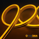 LED바 면발광 네온사인 12V 5M 6mm x 12mm 노라 [OPEN-FB003-003] : 오픈아이디어