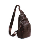 G5575 블루마운트 악어가죽패턴 슬링백 크로스 가방 : 조이티