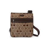 G8051 제노바 크로스백 패턴 슬림형 미니백 남자 가방 : 조이티