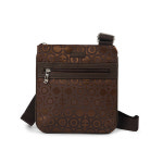 G8051 제노바 크로스백 패턴 슬림형 미니백 남자 가방 : 조이티