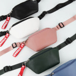 G8666 딕피스트 캐주얼 레더 힙색 크로스백 미니가방 : 조이티