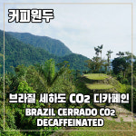 (커피원두) 180 브라질 세하도 CO2 디카페인 100g : 커피를만드는사람들