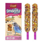 앵무새 간식 비타폴 모둠과일 영양바 2P 새 보충 사료 먹이 모이 용품 코뉴어 퀘이커 왕관 모란 : 리프패럿