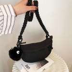 G8393 어반브로스 트위스터 힙색 캐주얼 심플 슬링백 : 조이티