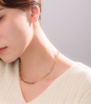 미니골드 김천점 심플 클립 체인 목걸이 14K 18K NLEM4142 굵은 럭셔리 레이어드 목걸이줄 : 미니골드  김천점