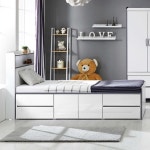 헤드/하부2단수납 USB충전 학생용 SS서랍 침대프레임 : 자르파라