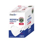 유니메드 파인닥터 KF94 마스크 50매 귀 안 아픈 새부리형 마스크 중형 : 핸드프리