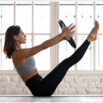 요가 링 필라테스 코어운동 실내 홈트 괄약근 운동 요실금예방 복근 종아리 허벅지 팔뚝 : 맘투맘스