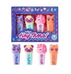 [Smiggle] 스미글 Hey There Highlighter Pack X4 헤이 데얼 향기 형광펜 X4 : Sunnymarket