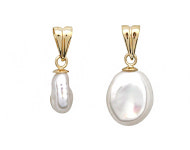 14K 바로크 담수진주 펜던트 목걸이 : 솔앤솔 Solnsol